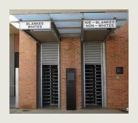 Apartheid Museum, halfday tour, Johannesburg